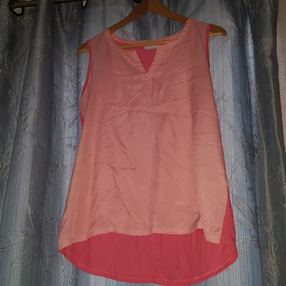New York & CO pink blouse